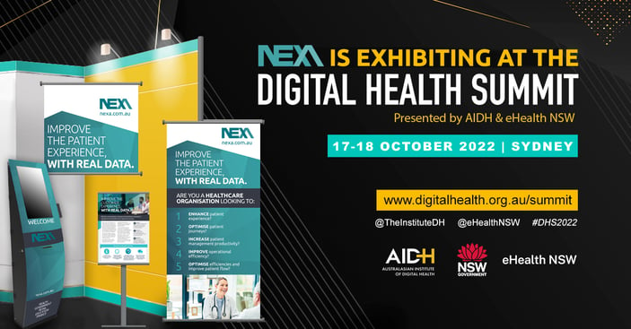 NEXA exhibiting at the Digital Health Summit 3